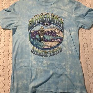 Blue Tie-Dye Quicksilver T-Shirt